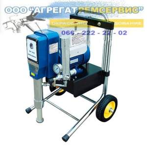 Airless 6880 Окрасочный агрегат высокого давления для нанесения огнезащиты и шпатлевки